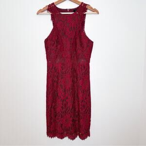 X by NBD Bodycon Lace Mini Dress